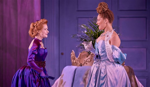 Oscar Wilde's An Ideal Husband is brought into the modern era with colour and wit