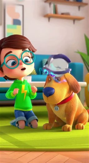 Mind Reading Dog 🐶-😂 A curious kid invents a mind-reading machine for dogs