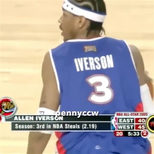 Allen Iverson 2005 NBA All Star Game highlights - MVP