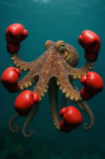Funny AI Octopus Clips You Can't Miss!
