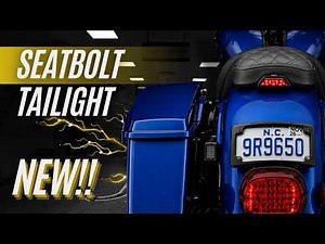 How to Install the Custom Dynamics Motorcycle Seat Bolt Running & Brake Light
