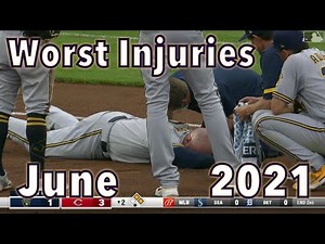 MLB Worst Injuries June 2021 part 1