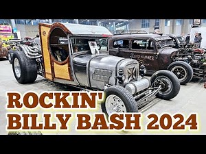 Rockin' Billy Bash Car Show 2024 - RAT RODS & HOT RODS - Tulsa, Oklahoma
