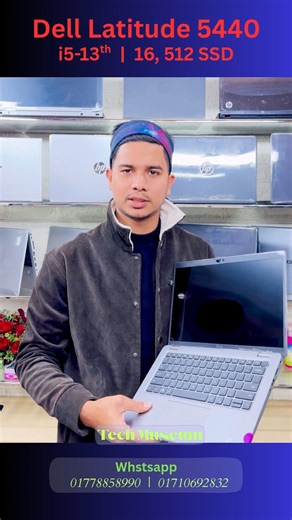 🔰 Dell Latitude 5440 | Intel Core i5-1345U (13th Gen) | 16GB DDR4 RAM | 512GB NVME SSD | Intel Iris Xe Graphics | Tech Museum