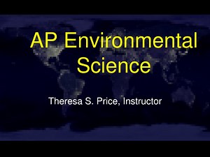 AP Environmental Science - SlideServe