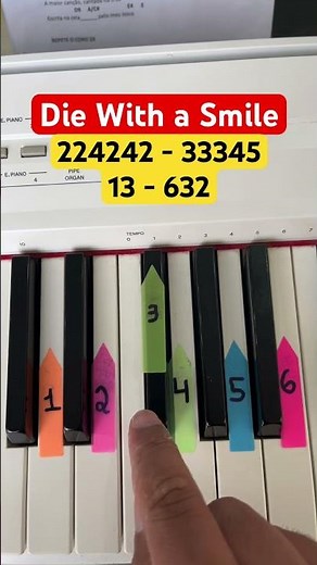 🎹🔥 EASIEST TUTORIAL PIANO EVER 😍✨💥🎶