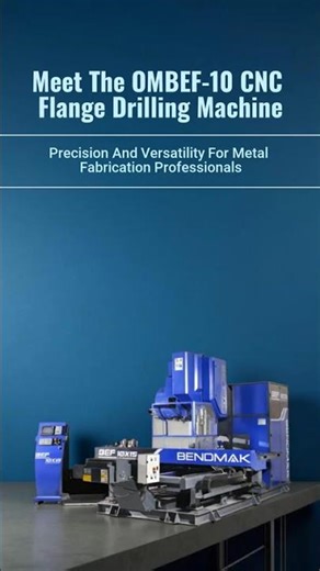 Meet the OMBEF-10 CNC Flange Drilling Machine