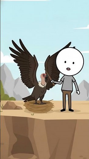 Vulture Life Cycle Explained 🦅| From Egg to Sky King #VultureLifeCycle #BirdFacts #AnimalFacts