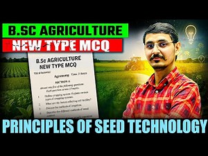 Principles of Seed Technology new type + mcq solution bsc agriculture |bsc agriculture best coaching