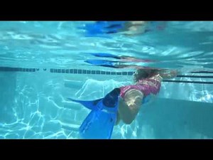 A 3 1/2 year old demonstrating learned Snorkel skills.