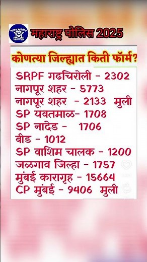 Maharashtra Police 2025 #new #maharashtrapolice #policebhartiupdate #vairalvideo