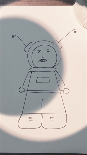 How to draw an astronaut? 👩‍🚀 #astraunaut #artistsoftiktok #artist #astrology #artistsoftiktok