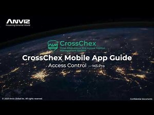 CrossChex Mobile App Guide for Access Control - M3 PRO