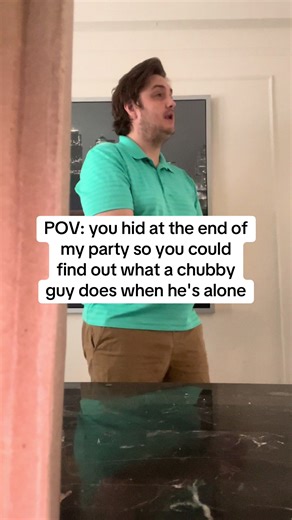 I like to keep pennies in my belly button #comedy #chubby #party #alone #bellydance