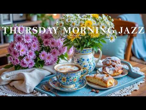 Thursday Morning Bossa Nova Jazz ☕ Smooth March Cafe Music for Working, Studying & Relaxing.