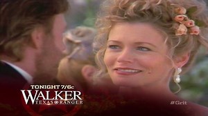 The wedding of the season is struck by terror when Walker’s vows end with guns blazing. The lady and the lawman take cover tonight at 7/6c on #Grit. | Grit