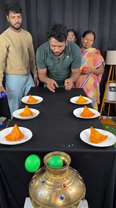 Samosa game challenge roll ball #reels | The Ajeet Gamer
