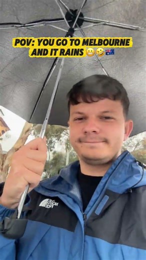 POV - You go to Melbourne & It RAINS! 🇦🇺☔️😢