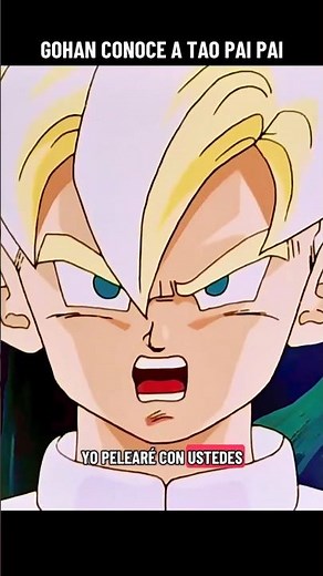 Gohan faces Tao Pai Pai as a Super Saiyan #dragonball #dragonballsuper #dragonballz #goku #dbz #dbs