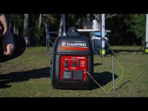 How To Use - ToolPRO 2200w Suitcase Generator