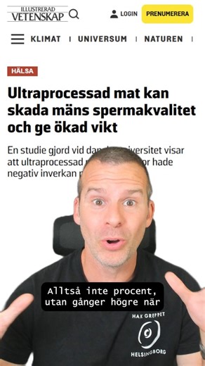 Ultraprocessad mat fungerar helt enkelt inte för att kategorisera mat på något vettigt sätt. I princip används det bara som någon slags samlingsord för vad människor tror eller känner är dålig mat. Och det kan ju låta som att det borde vara okej men problemet är att nästan alla har olika kriterier för vad de tycker är bra och dålig mat. Men när de använder ordet ultraprocessad mat istället för att verkligen skriva tydligt vad de tycker är bra och dåligt så sitter en massa människor och nickar oc
