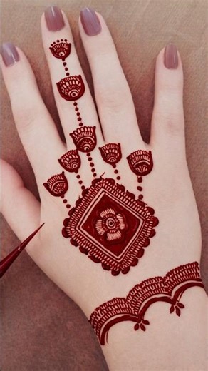 jhumka mehndi design||mehndi#shortsvideo #viralvideo #hennadesign#mehndidesign #shortsfeed #youtube