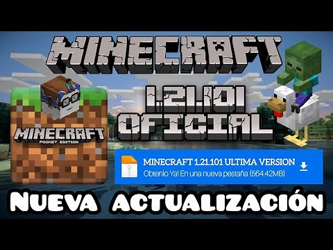 Descarga Minecraft Bedrock 1.21.101 Oficial apk para Android Última versión para MCPE 1.21.101