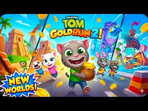TALKING TOM GOLD RUN 2 NEW UPDATE SPEEDRUN! MAX SPEED & ALL GEMS COLLECTED!