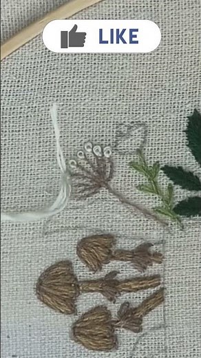 How to do a French knot - hand embroidery