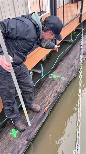 LOGS & STEEL - The Beginning of a Floating Home #floatinghome #floatinghomesportland #luxuryliving