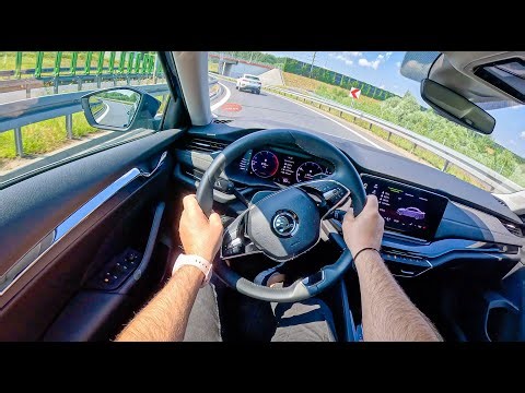 2023 Skoda Octavia Style 4x4 [2.0 TDI 150HP]|0-100| POV Test Drive #1799 Joe Black