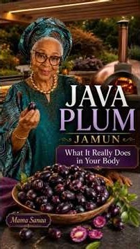 JAVA PLUM (JAMUN): WHAT IT REALLY DOES IN YOUR BODY