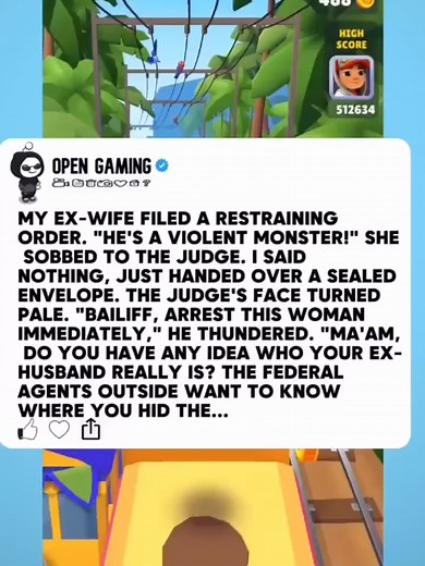 7.9K views · 101 reactions | My Ex-Wife Filed A Restraining Order. "He's A Violent Monster!" She Sobbed To The Judge. I Said Nothing, Just Handed Over A Sealed Envelope. The Judge's Face Turned Pale. "Bailiff, Arrest This Woman Immediately," He Thundered. "Ma'am, Do You Have Any Idea Who Your Ex-Husband Really Is? The Federal Agents Outside Want To Know Where You Hid The...#reddit #redditstories #storytime #redditreadings #askreddit | Yeti31 | Facebook