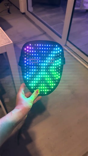 Halloween Ompusos LED Mask#halloween #costume #ledmask#light #fun