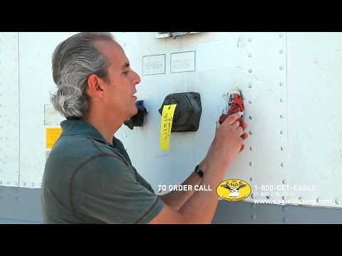 Storage Trailer Glad Hand Lock | The Eagle Leasing Company