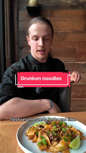 New on the menu: Drunken Noodles 🍜🔥 Bold flavors, fresh ingredients, and just the right kick of spice. This one might become your new favorite. Come try it tonight. #desmoines #fyp #food #local #dinner