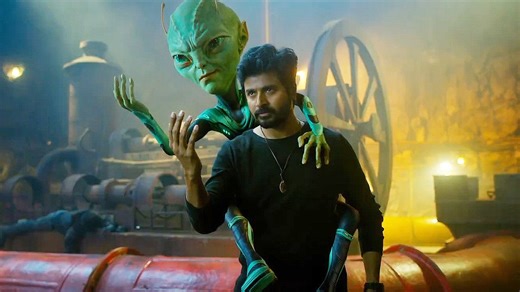 超能力外星人"入侵"印度！2024科幻动作喜剧《阿亚兰》正式预告