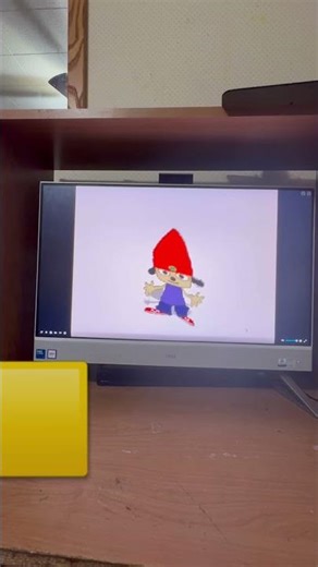 PlayStation 1￼ Parappa The Rapper 1 startup on computer disk
