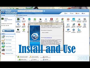 How to Install and Using the Your Uninstaller Software on Windows