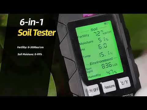 6-in-1 Soil Tester Review 🌱 | Test pH, Moisture, Light & More for Your Garden & Farm!