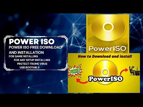 How to download and install Power ISO || Power iso install windows 10