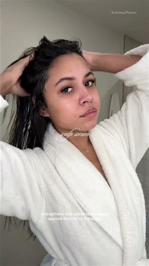 taking care of my hair always makes me feel my best 🧖🏽‍♀️ Using the genesis range from