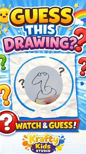 Guess 🤔 This Drawing ❓| How To Draw Cute Snake 🐍 #shorts #viral #snake #drawing #art #trending