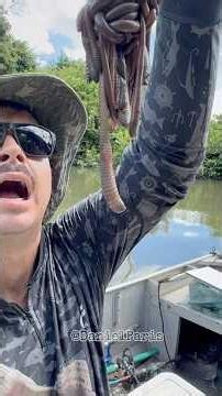 Pescaria no coração da Amazônia, cada dia uma história diferente🙌🚀🎣