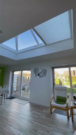 Does your room feel a bit dark and closed in? #skylight #torontoskylights