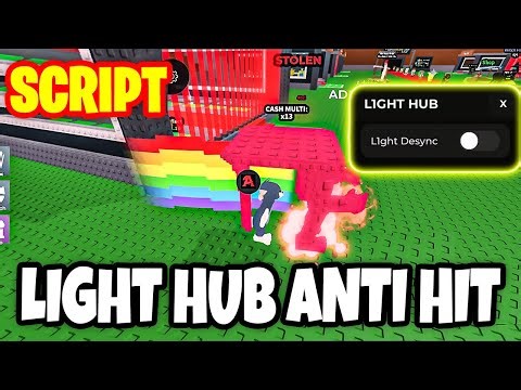 [NEW ANTI HIT🔥] LIGHT HUB STEAL A BRAINROT SCRIPT *NO KEY* 💯 ANTI HIT, HIDE BRAINROT, AUTO LASER
