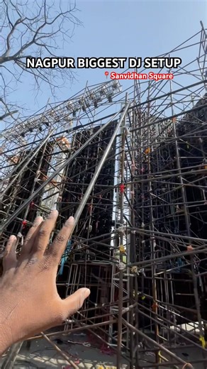 NAGPUR BIGGEST DJ SETUP - BHIM JAYANTI SANVIDHAN SQUARE