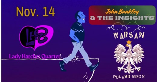 In a week The Slackers are making their way into Reggie’s Rock Club in Chicago! November 14/15 plus the mantinee VIP show… They have a stellar lineup with Lady Hatchet Quartet, Warsaw Poland Bros, Todd Hembrook and The Seance and more!! 2 nights, 3 sets, and all the Slack! Get to theslackers.com/category/shows/ for tickets and more information #TheSlackers #TheSlackers2025 #Slackers2025 #ReggiesRockClub #SlackFestNorth #SlackFest #SlackFestChicago #WeAreSlackers #YouAreSlackers #theslackersnyc #