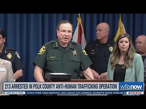213 arrested in Polk County human trafficking sting