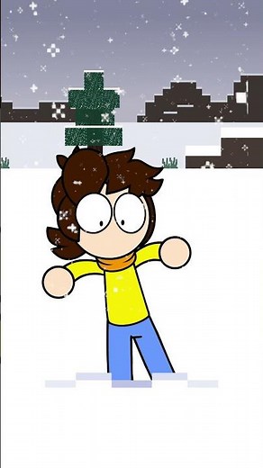 Powdered Snow in Minecraft #minecraft #shorts